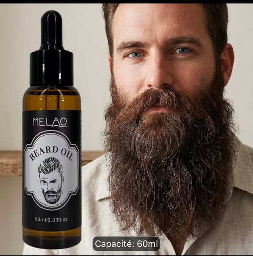 Huile à Barbe Premium 60 ml | Soin & Hydratation | Eva Cosmetics